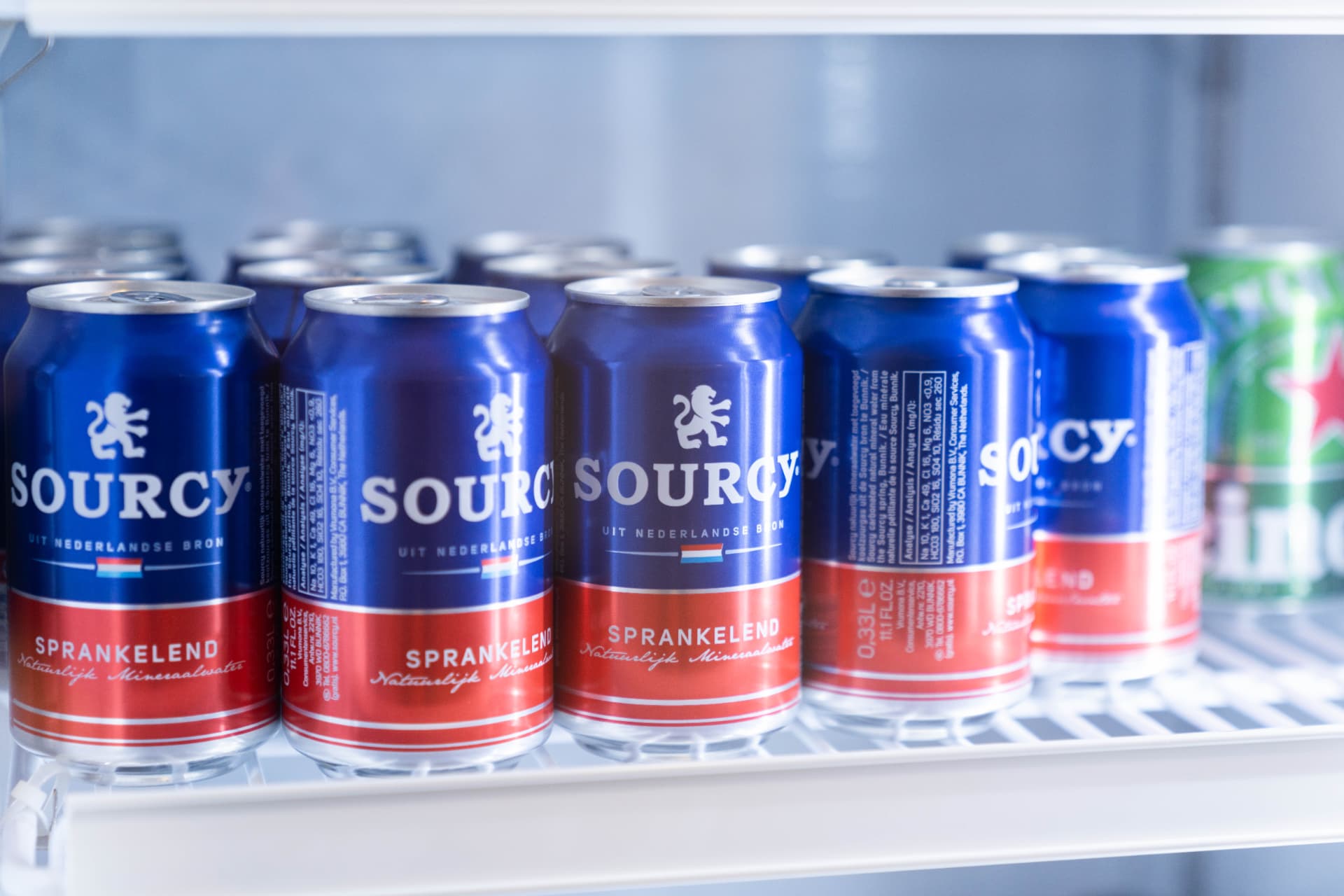 Koude drankjes voor bezoekers