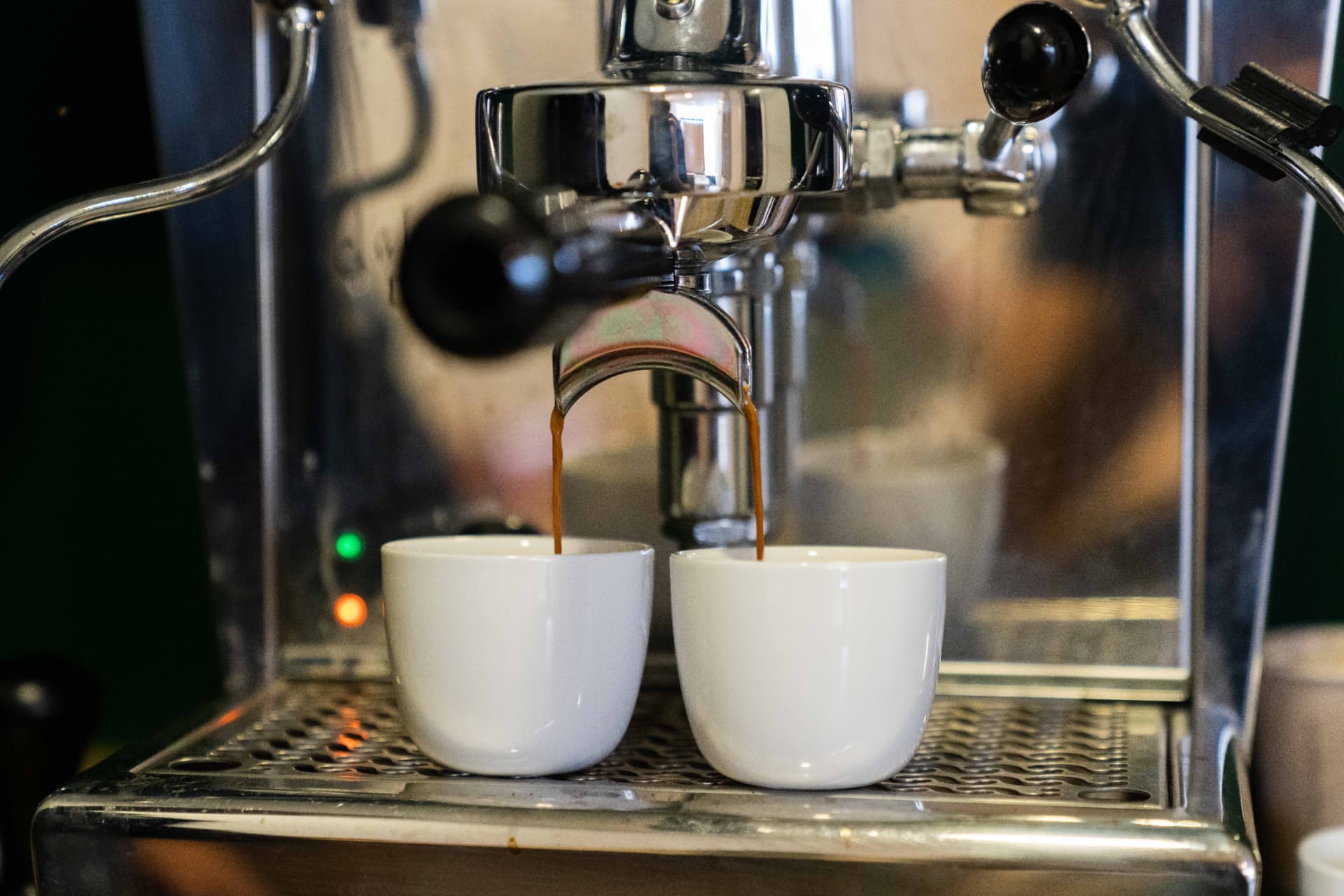 Verse espresso voor bezoekers